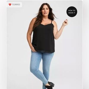 Torrid Sophie Chiffon Swing Cami